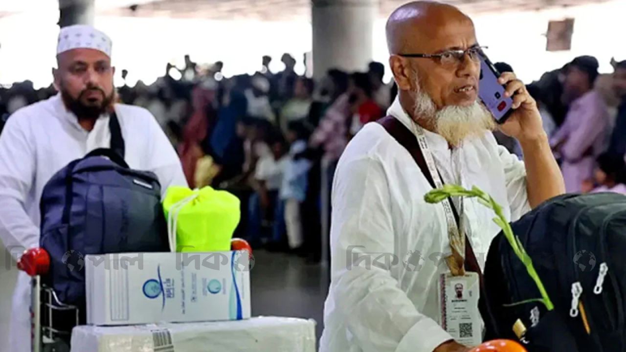 সৌদি থেকে দেশে ফিরলেন ৬০ হাজারের বেশি হাজি