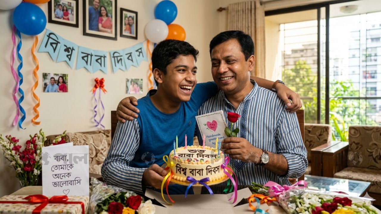আজ বিশ্ব বাবা দিবস