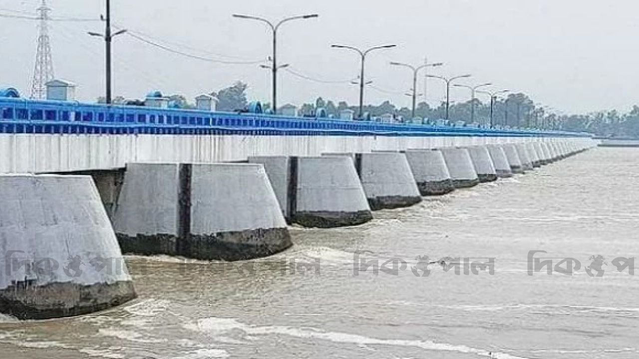 পাহাড়ি ঢল ও বৃষ্টিতে কুড়িগ্রামে বাড়ছে তিস্তার পানি: বন্যার আশঙ্কা