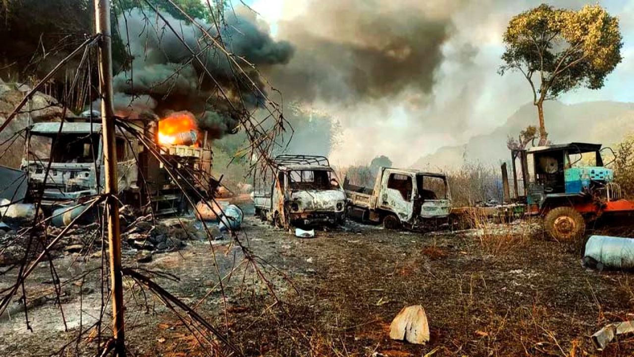 নির্বাচনের আড়ালে রক্তাক্ত মিয়ানমার, সেনা অভিযানে নিহত শত শত মানুষ
