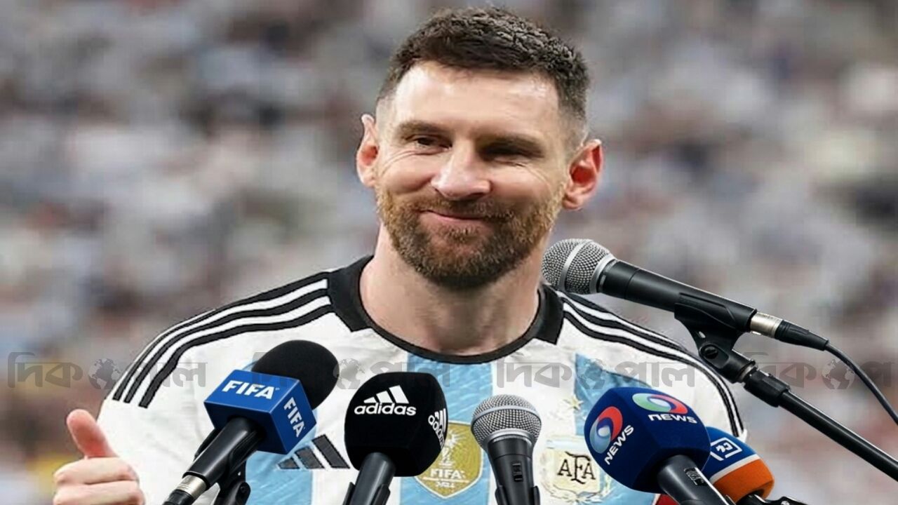বয়সের কথা ভেবে খেলি না সাক্ষাৎকারে মেসি