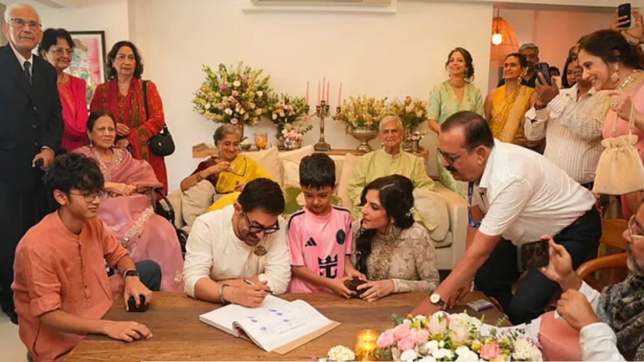 তৃতীয়বার বিয়ে করলেন আমির খান