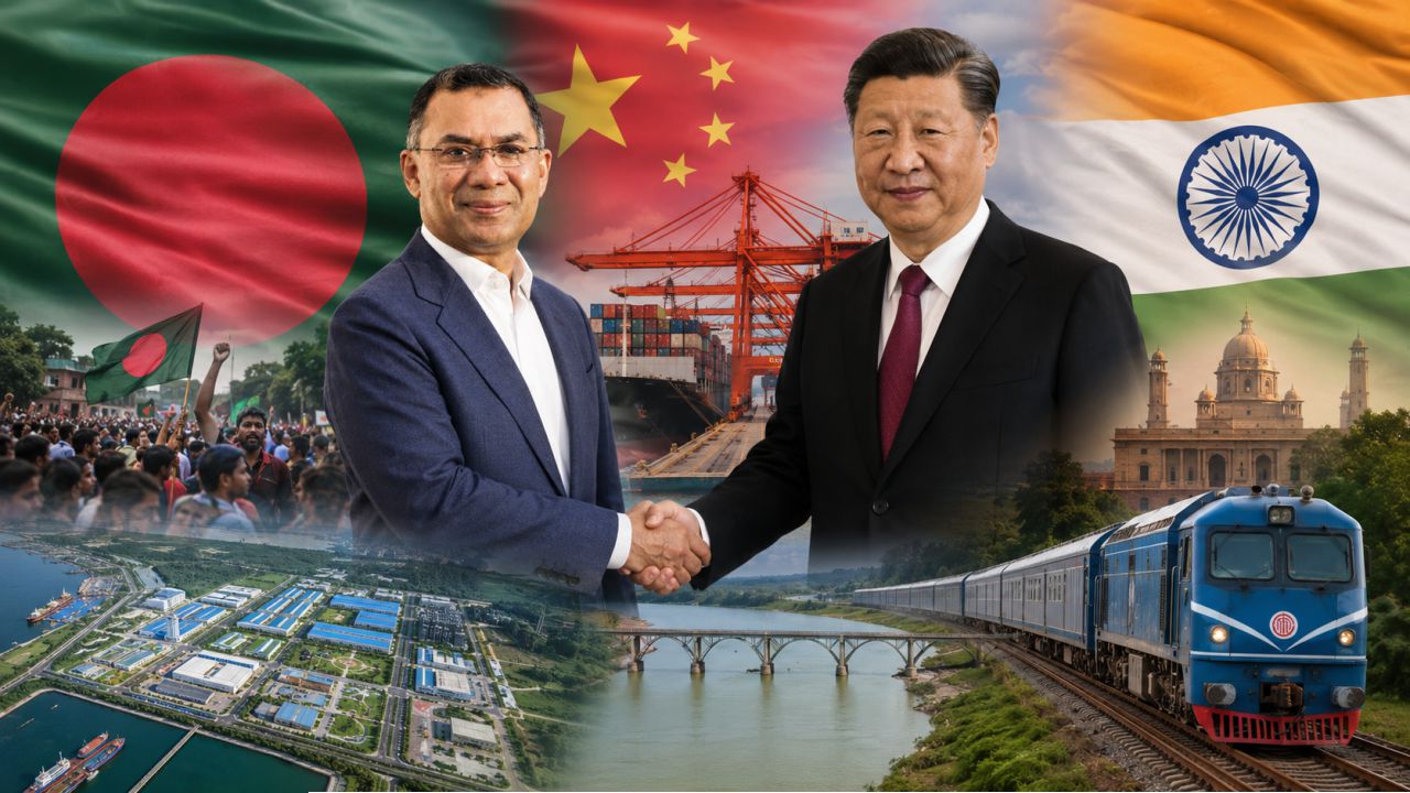 চীন-ভারত সমীকরণের মাঝে বাংলাদেশের নতুন কূটনৈতিক কৌশল