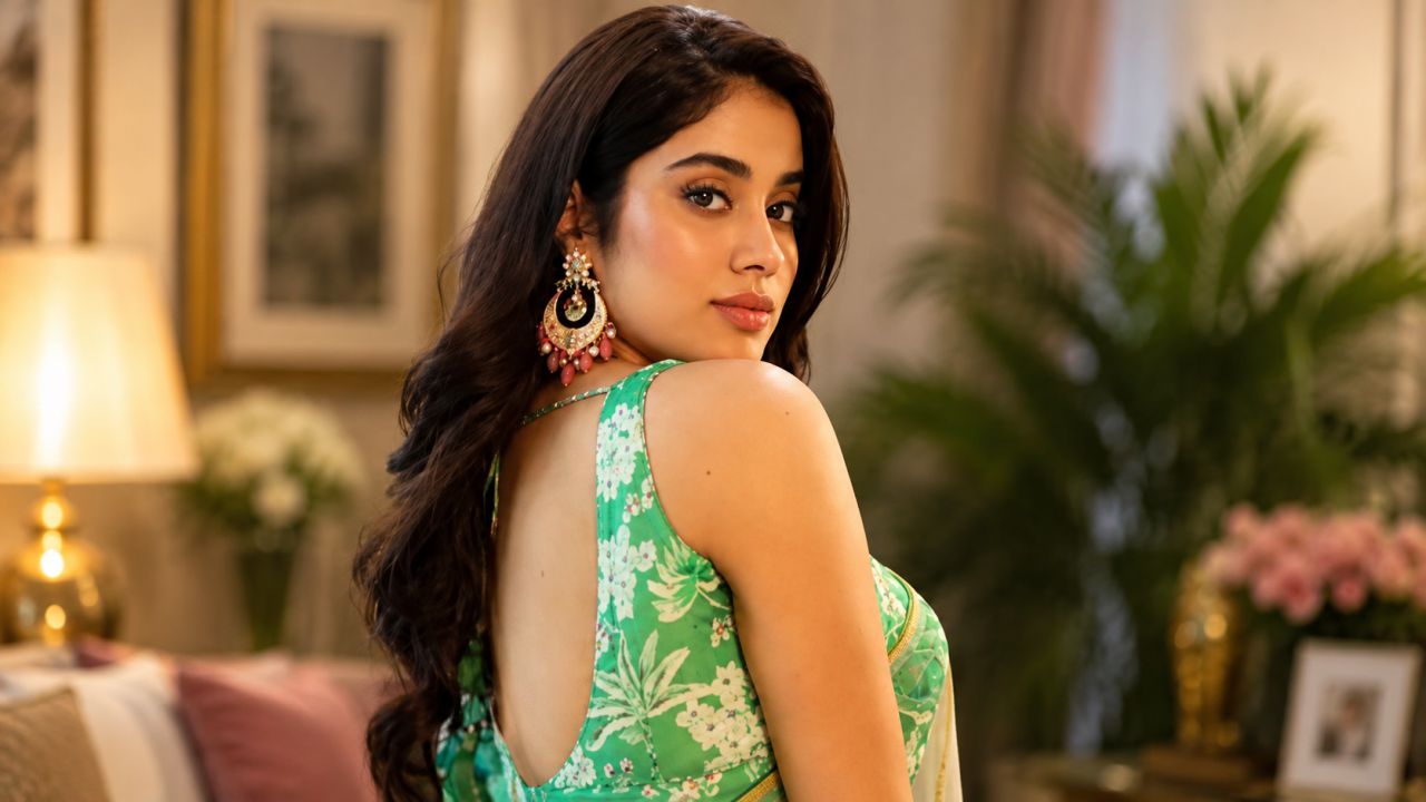 জাহ্নবীর হাতে লেখা সেই নাম ঘিরে তুমুল আলোচনা