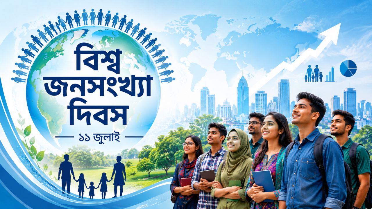 আজ বিশ্ব জনসংখ্যা দিবস