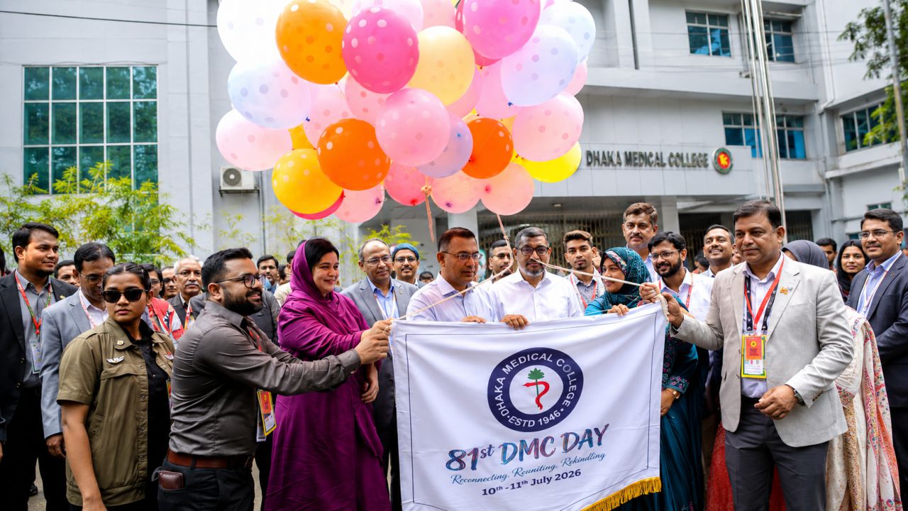 ঢামেকের প্রতিষ্ঠাবার্ষিকীতে প্রধানমন্ত্রীর অংশগ্রহণ
