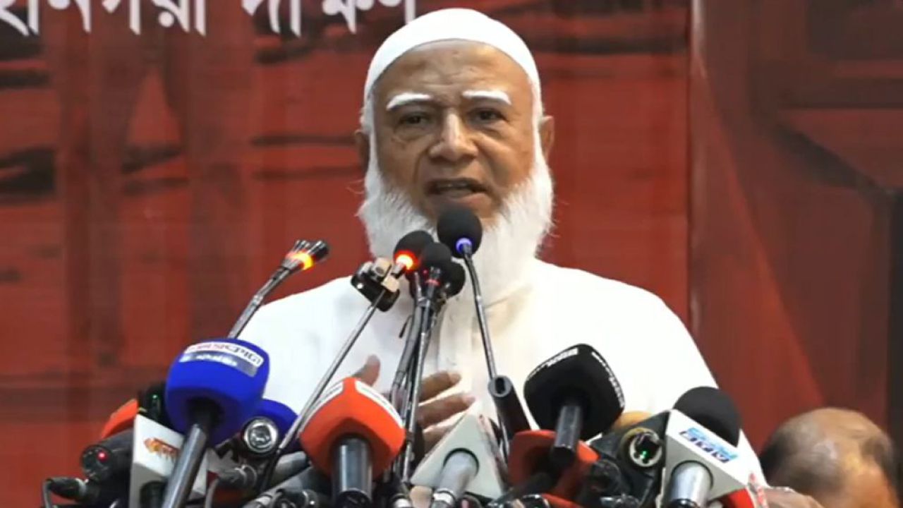 গণভোটের চার প্রশ্ন না বুঝলে ৩১ দফা কীভাবে বুঝলো প্রশ্ন জামায়াত আমিরের