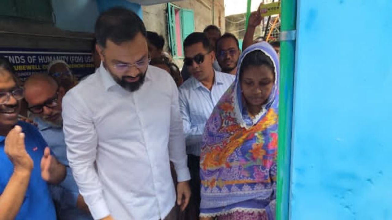 পল্লবীর উর্দুভাষী ক্যাম্পে নিরাপদ পানির সংকট নিরসনে প্রতিমন্ত্রীর নতুন উদ্যোগ