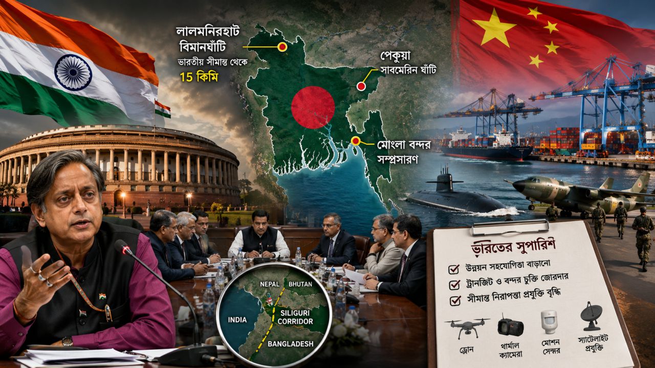 বাংলাদেশে চীনের উপস্থিতি নিয়ে ভারতের সংসদীয় কমিটির উদ্বেগ