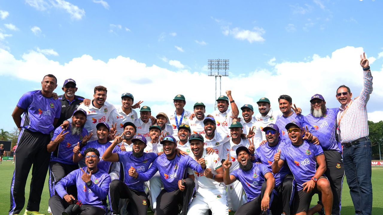 অস্ট্রেলিয়ার মাটিতে বাংলাদেশের ঐতিহাসিক টেস্ট জয়