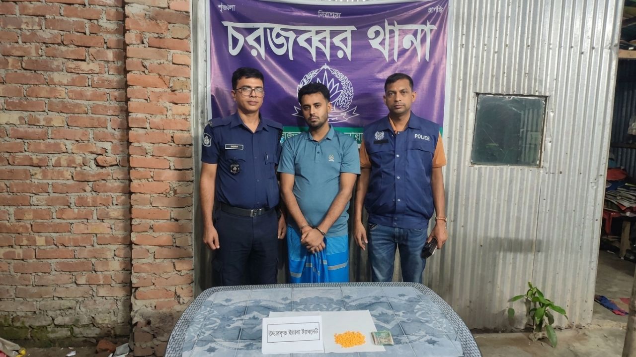 নোয়াখালীতে বিশেষ অভিযানে ৪৯৫ পিস ইয়াবাসহ গ্রেপ্তার ১৩