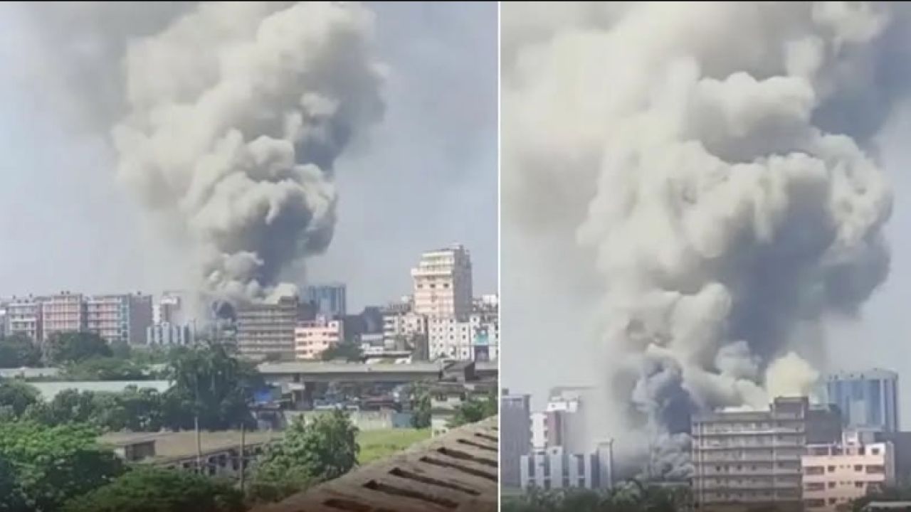 টঙ্গীতে ড্রাগ ইন্টারন্যাশনাল কারখানায় আগুন, নিয়ন্ত্রণে ফায়ার সার্ভিসের ১৬ ইউনিট