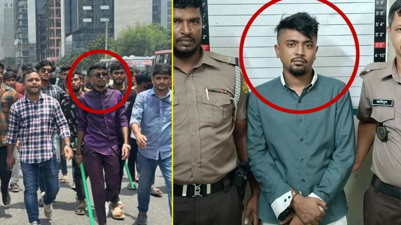 উত্তরায় কিশোর গ্যাং ‘দে লাড়া’র মূলহোতা ও সাবেক ছাত্রলীগ নেতা পিচ্চি সানি গ্রেপ্তার