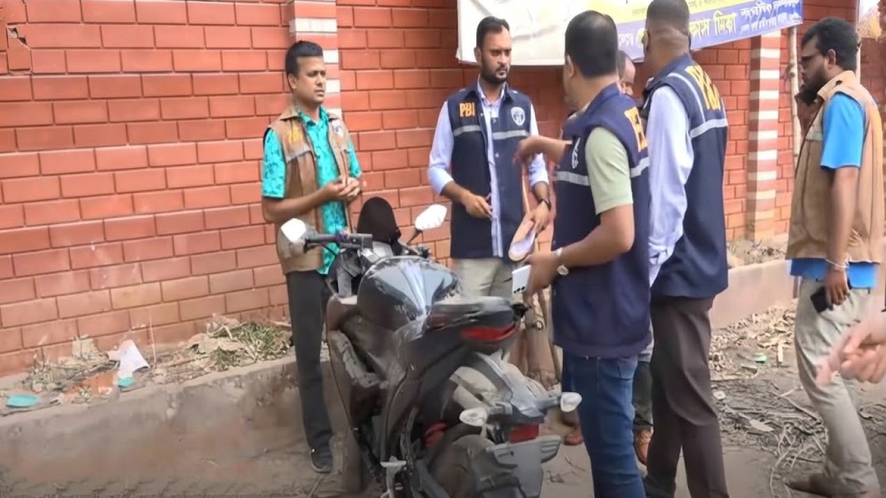 বিমানবাহিনীর সাবেক কর্মকর্তার মোটরসাইকেল উদ্ধার